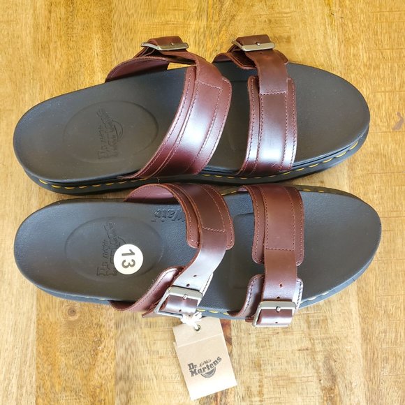 NWT Men\'s Shoes Dr. Martens MYLES Leather Slide Sandal main image 7